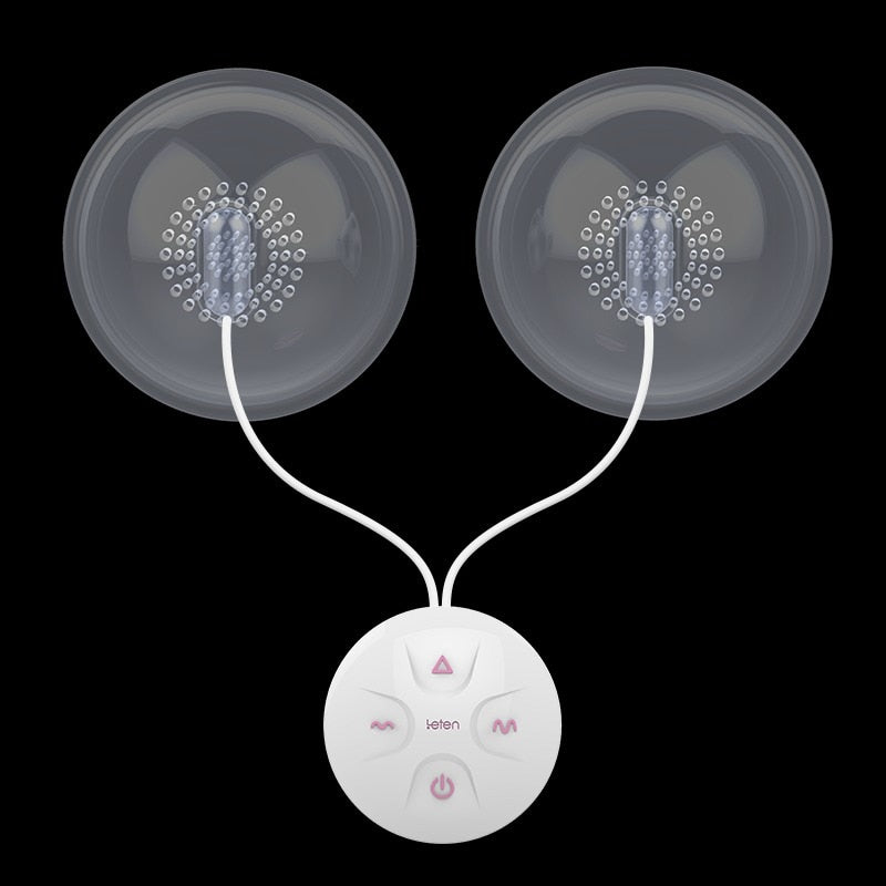 Nipple Massage Clitoris Stimulator Breast Pump Enlargement Licking Vibrator