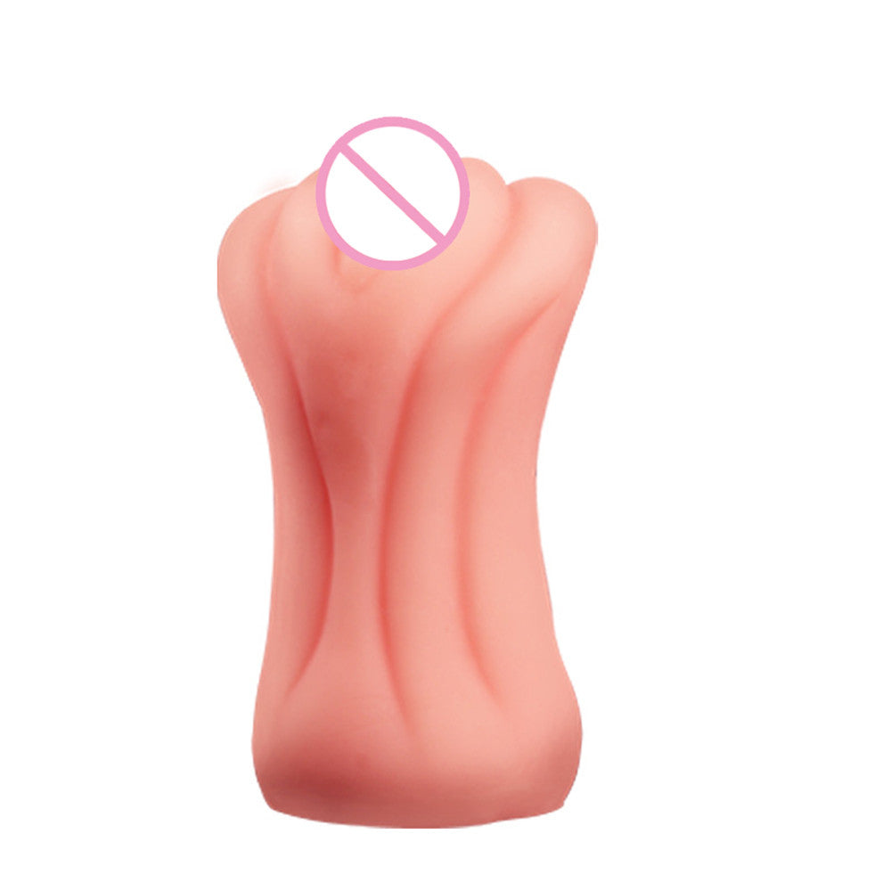 Realistic Male Masturbator Artificial Vagina Pocket Deep Throat Tongue Suck Pussy image image